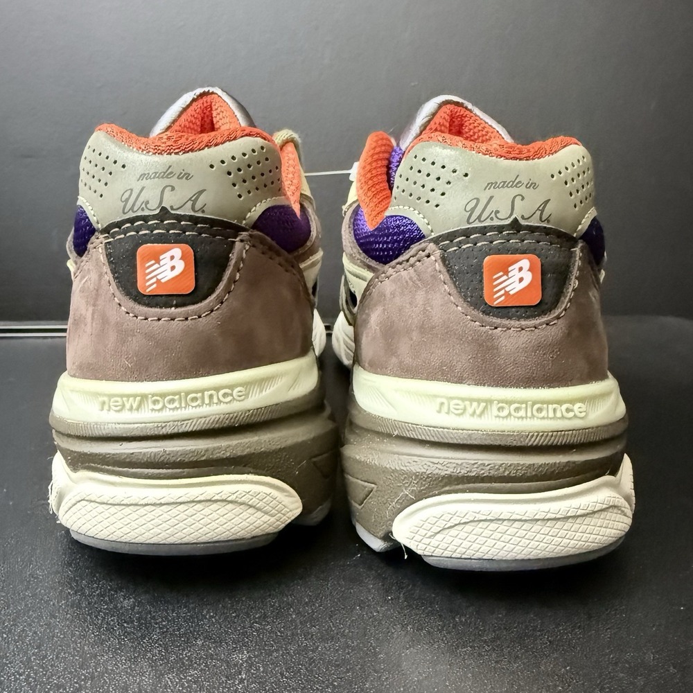 New Balance 990v3 Men's Made In USA Teddy Santis Tan Orange 2023 Size 7.5 Shoes - Picture 5 of 16